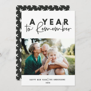 A year to remember modern photo new year