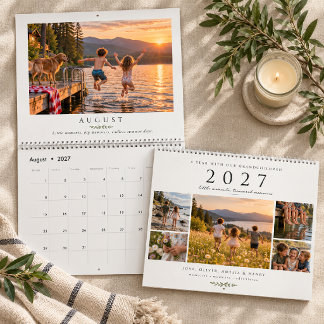 A Year With Our Grandchildren Photo Memories Calendar