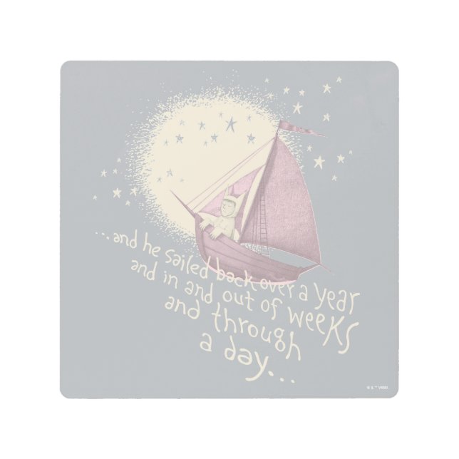 A Yearlong Voyage with Max Metal Print (Front)