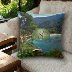 A Yelapa View 0828 Throw Pillow