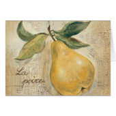 A Yellow Pear (Front Horizontal)