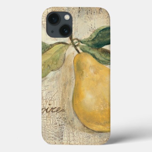 A Yellow Pear iPhone 13 Case