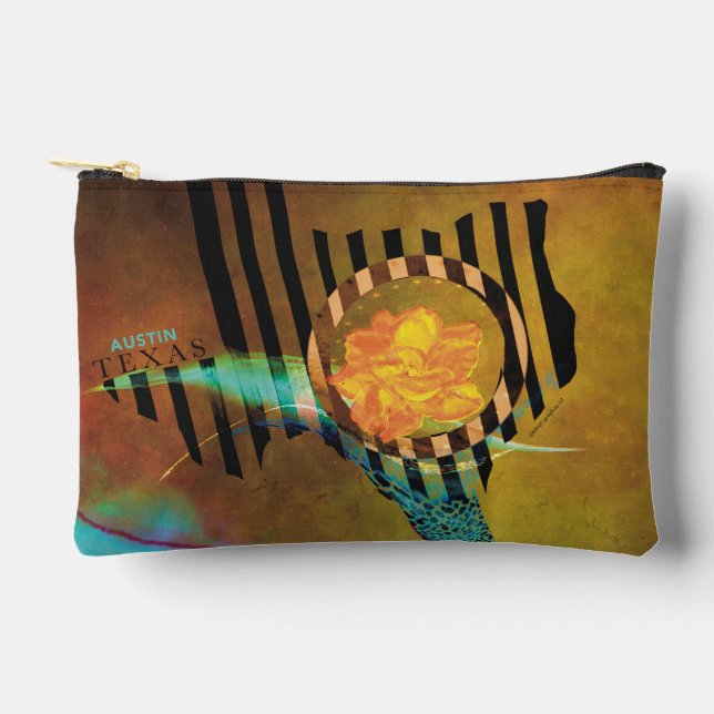 A Yellow Rose in Texas Accessory Pouch (Front)