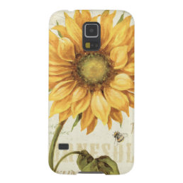 A Yellow Sunflower Galaxy S5 Case