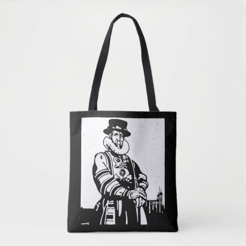 A Yeoman Warder or Beefeater Tote Bag