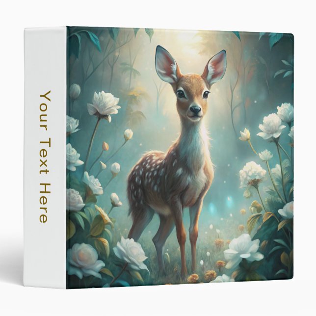 A Young Fawn 3 Ring Binder (Front/Spine)