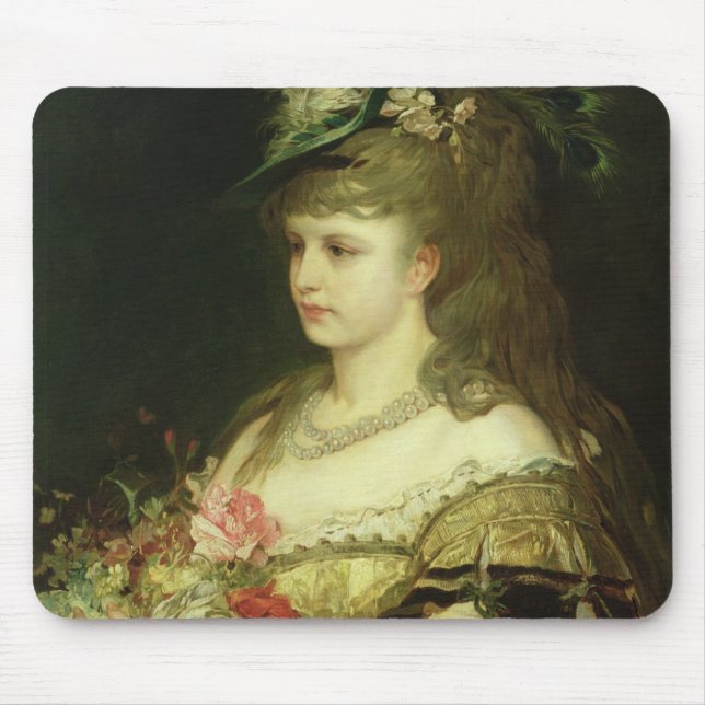 A Young Girl Mouse Pad (Front)