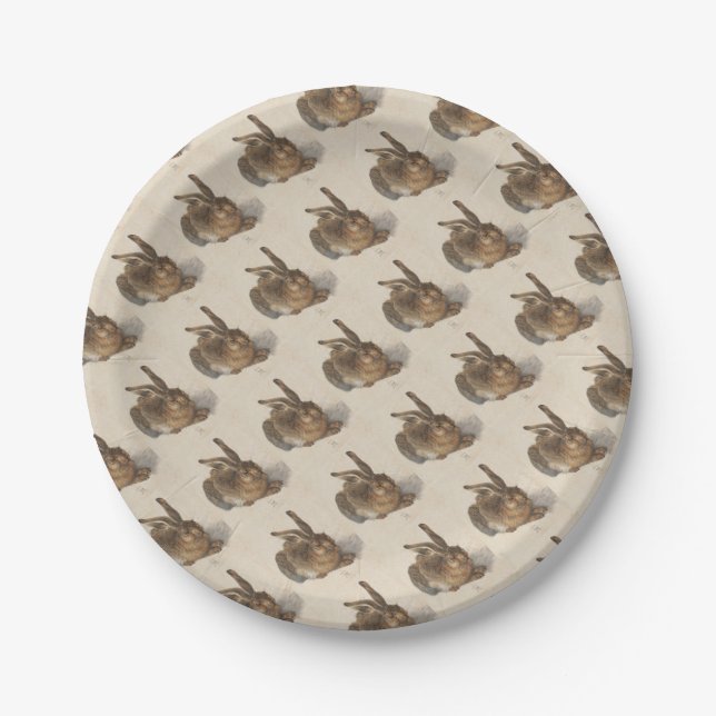 A Young Hare Paper Plates (Front)