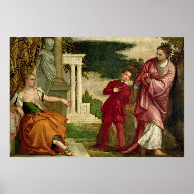 A Young Man Between Virtue and Vise Poster (Front)