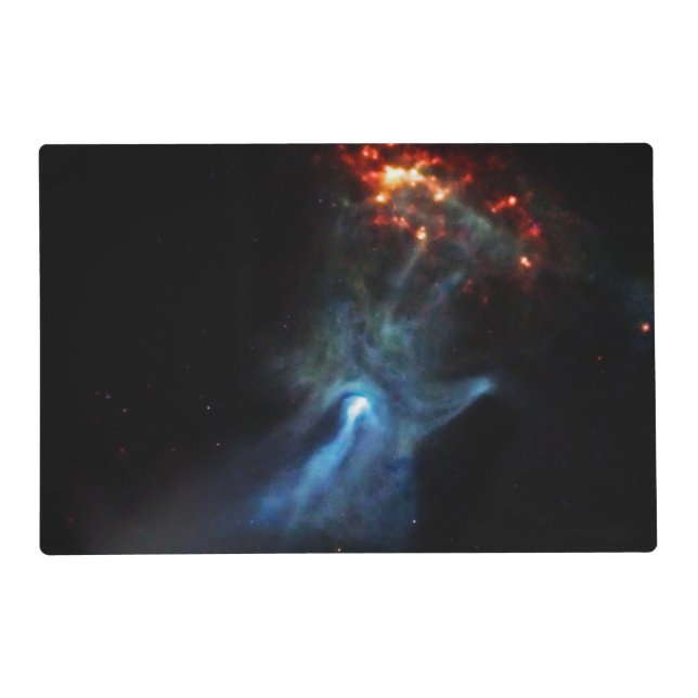 A Young Pulsar Shows Its Hand Placemat (Front)