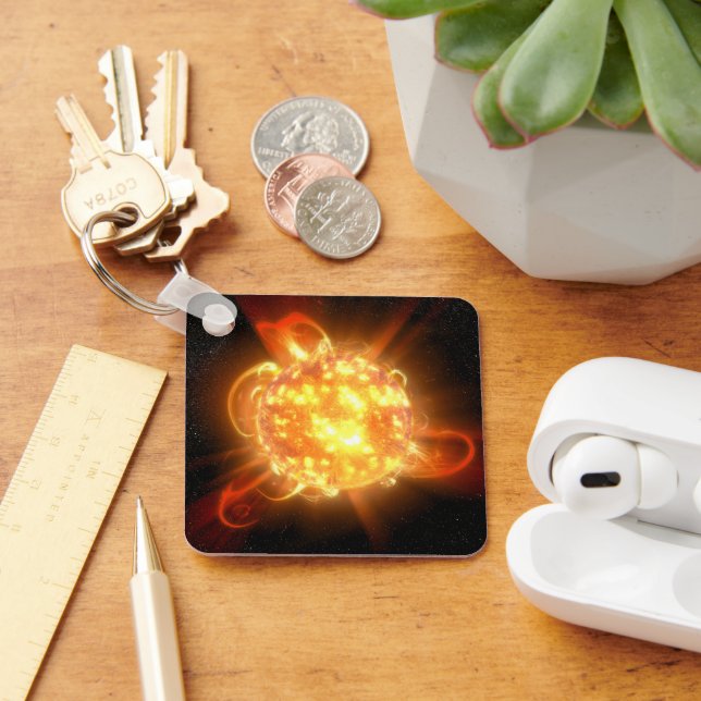 A Young Red Dwarf Keychain (Desk)