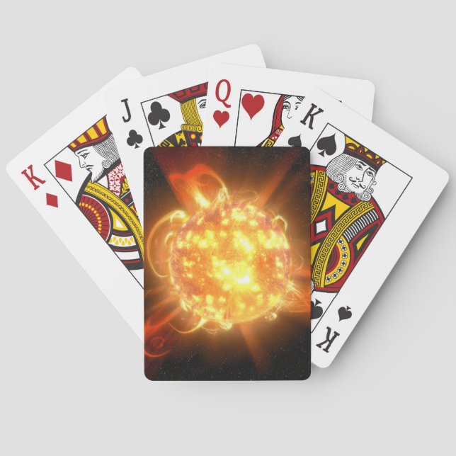 A Young Red Dwarf Poker Cards (Back)