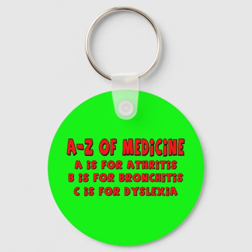 A_Z of Dyslexia Keychain