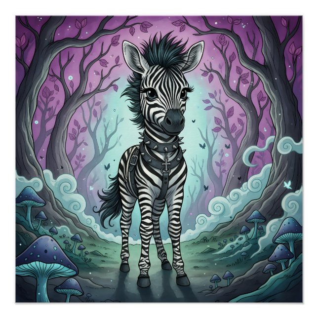 A Zebra’s Quest Poster (Front)