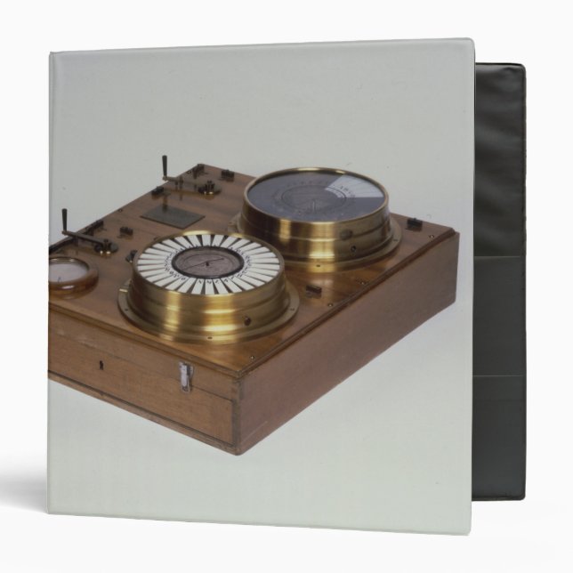 A Zeigertelegraph, produced by Werner von 3 Ring Binder (Front/Inside)