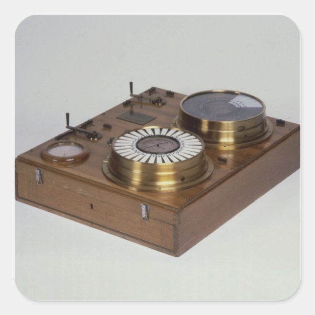 A Zeigertelegraph, produced by Werner von Square Sticker (Front)