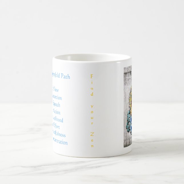 A Zen start to the day Coffee Mug (Center)