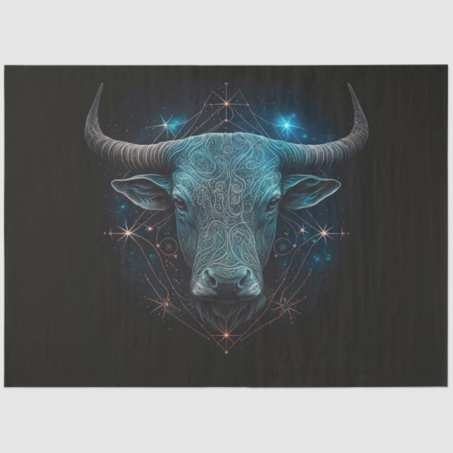 A Zodiac Series Design 5 Tissue Paper (Front)