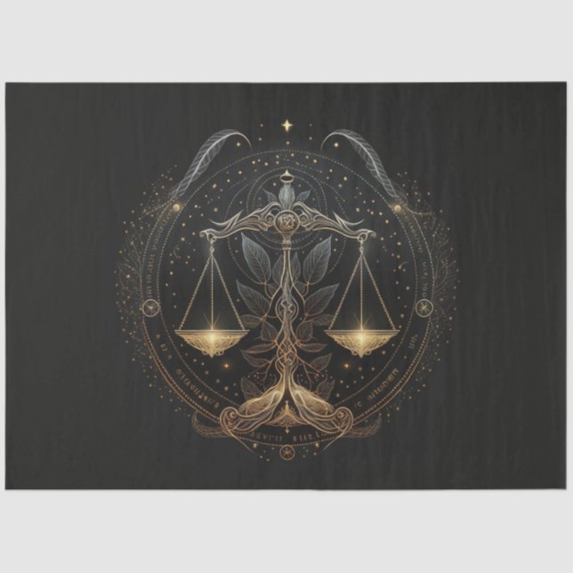 A Zodiac Series Design 7 Tissue Paper (Front)