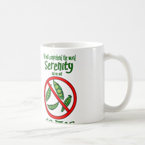 AA 12 Steps No Peas 12 oz Mug