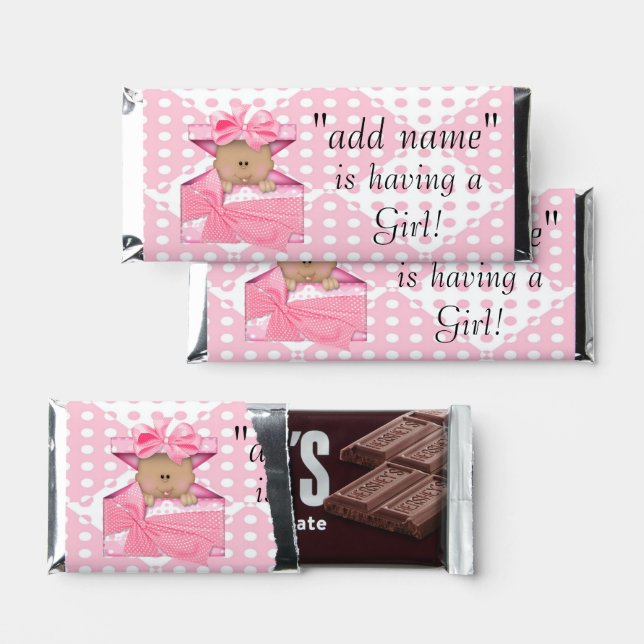 AA Baby Shower Candy Bar Wrapper Party Favor (Front)
