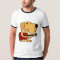 AA- Cute Yellow Labrador Retriever Playing Guitar
