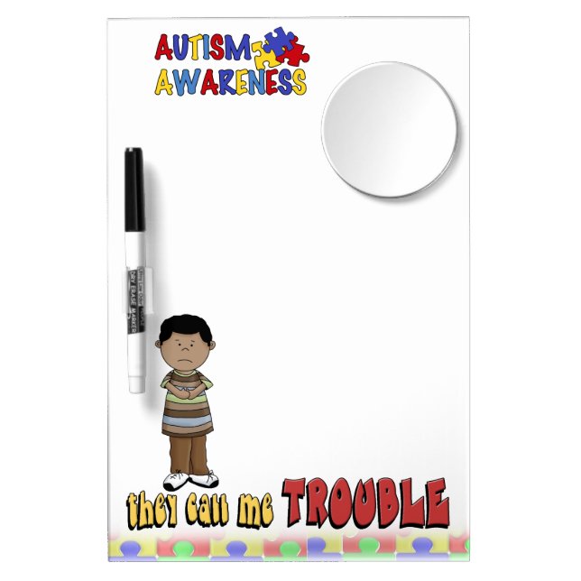 AA dry-erase board with mirror 9 (Front)