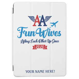 AA Fun Wives Logo iPad Air Cover