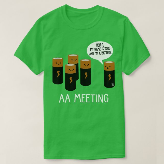 AA MEETING T-Shirt (Design Front)