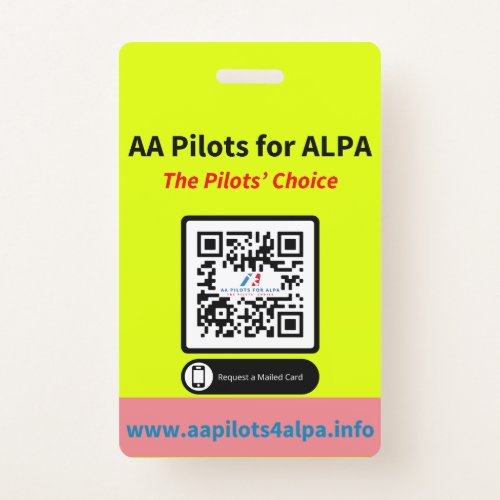 AA Pilots Fund Our Future Badge