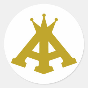 AA-real Classic Round Sticker