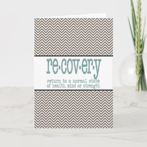 AA Recovery Definition Card