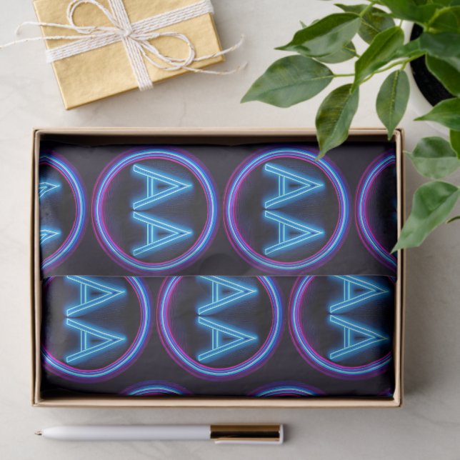 AA Recovery Neon Lights Tissue Paper (Gift)