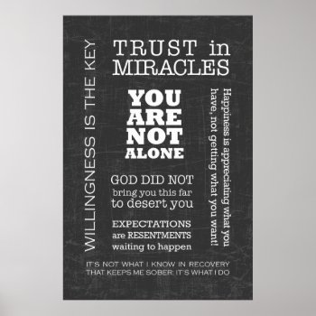 Aa Sayings & Slogans 3 Poster by recoverystore at Zazzle
