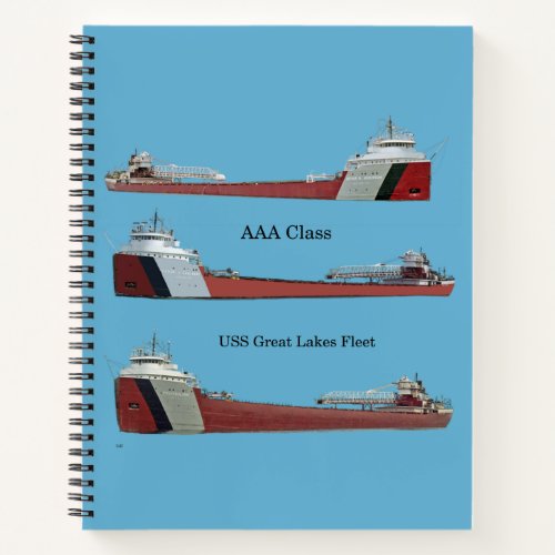 AAA class lake freighter notebook