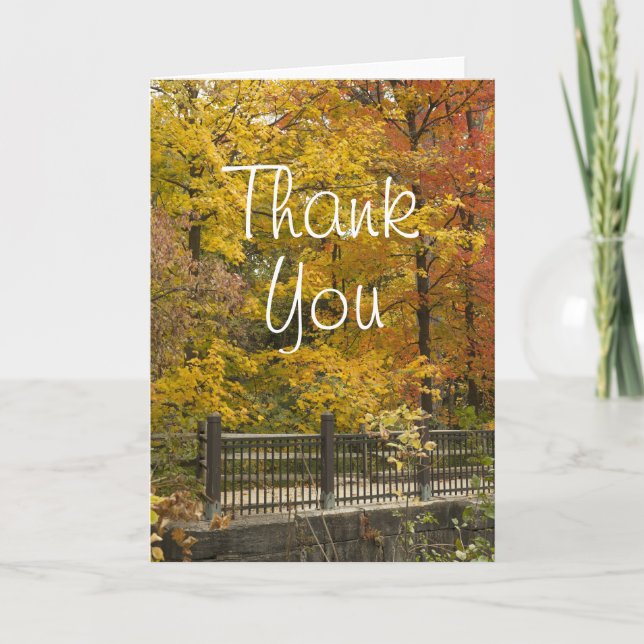 aaa letterpress thank you card (Front)