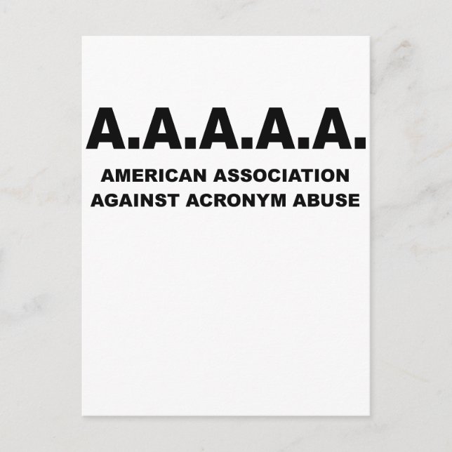 AAAAA.png Postcard (Front)