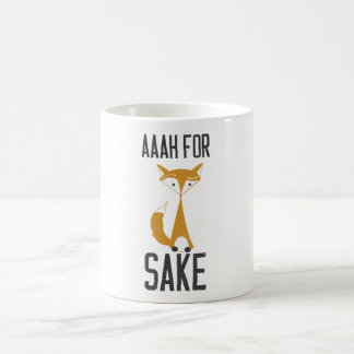 Aaaaah, for fox sake! coffee mug