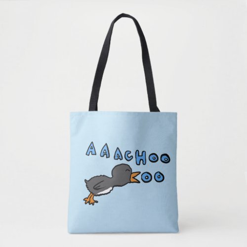 Aaachoooo Penguin Tote Bag
