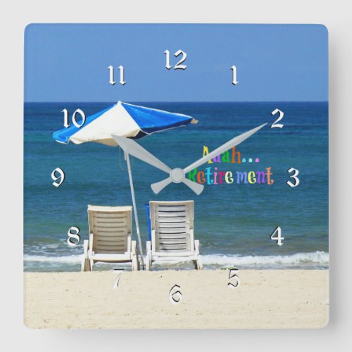 Aaah...retirement, a day at the beach