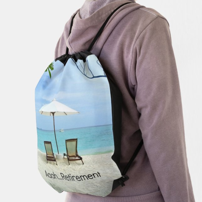 Aaah...Retirement Drawstring Bag (Insitu)