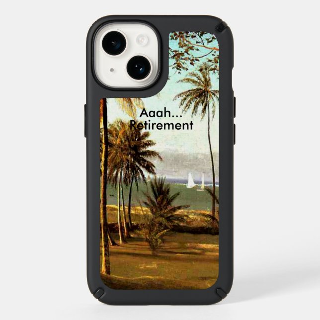 Aaah...Retirement, Florida Scene, Speck iPhone Case (Front)
