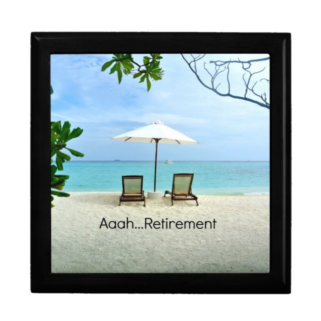 Aaah...Retirement Gift Box (Front)