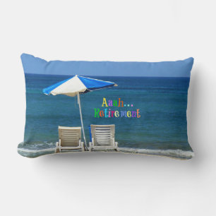 Aaah...Retirement Lumbar Pillow