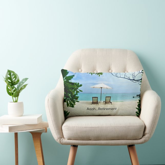 Aaah...Retirement, Lumbar Pillow (Chair)