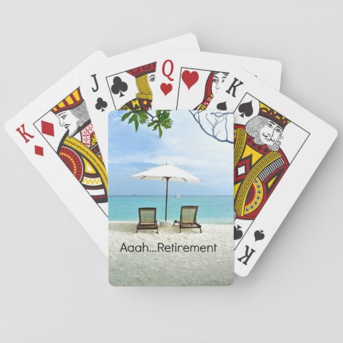AaahRetirement  Playing Cards
