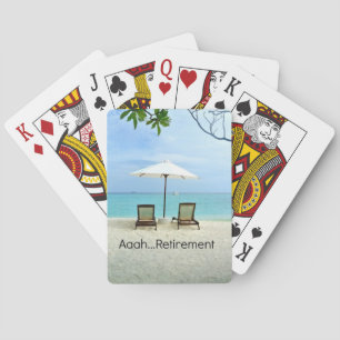 Aaah...Retirement Poker Cards