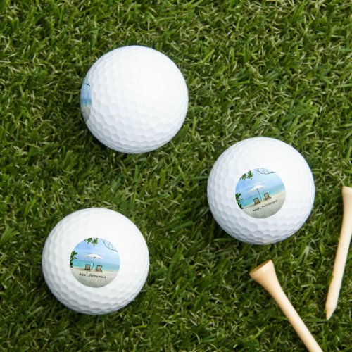 Aaah retirement popular design golf balls