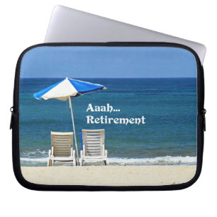 Aaah...Retirement, popular design, Laptop Sleeve