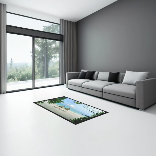 Aaah...Retirement, Popular Design, Rug (Insitu (Indoor 3))